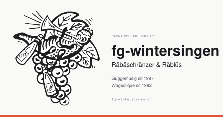 fg-wintersingen — Räbäschränzer & Räblüs photo