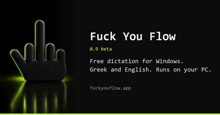 Free Offline Dictation for Windows | FU Flow photo