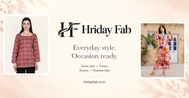 Hriday Fab | Kurta Sets, Tunics, Gowns & Sharara Sets photo