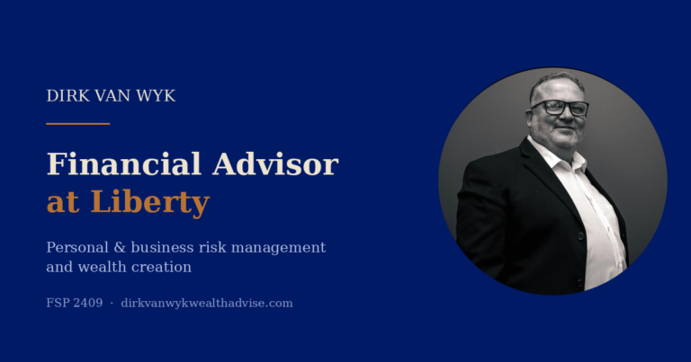 Dirk van Wyk | Financial Advisor | Liberty | Dirk van Wyk Financial photo