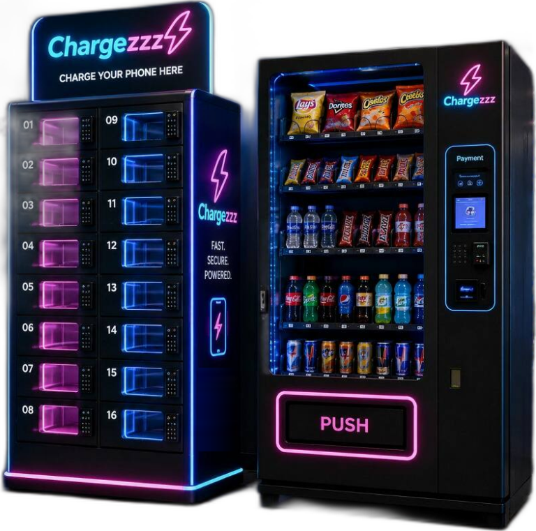 ChargeZzz — Vending & Phone Charging photo