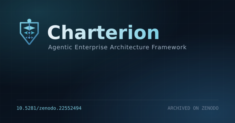 Charterion — Agentic Enterprise Architecture Framework photo