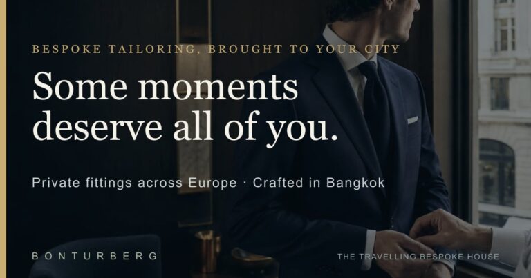 Bonturberg — The Travelling Bespoke House | Bespoke Tailoring Across Europe photo