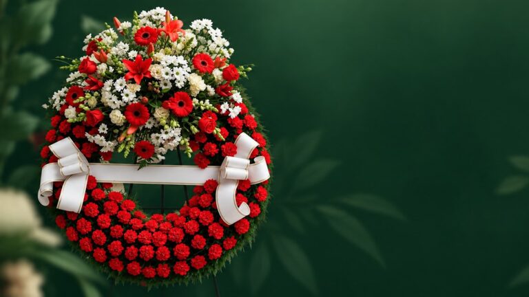 Corones de Flors per a Difunts | Enviament al Tanatori en 2 h photo