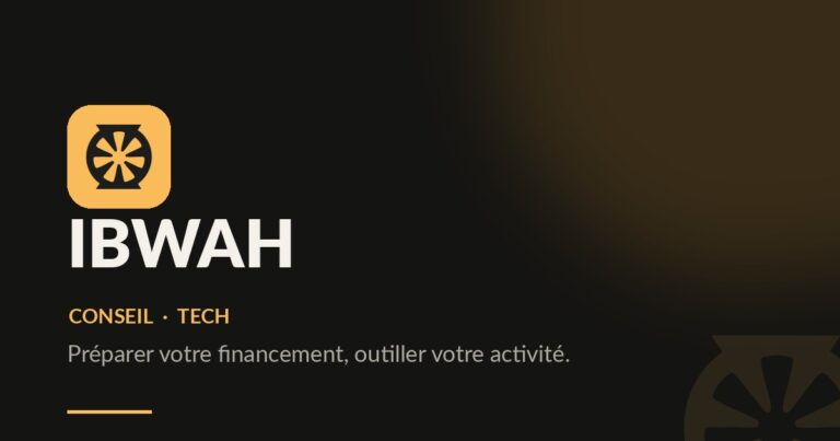IBWAH | Préparer votre financement, outiller votre activité photo