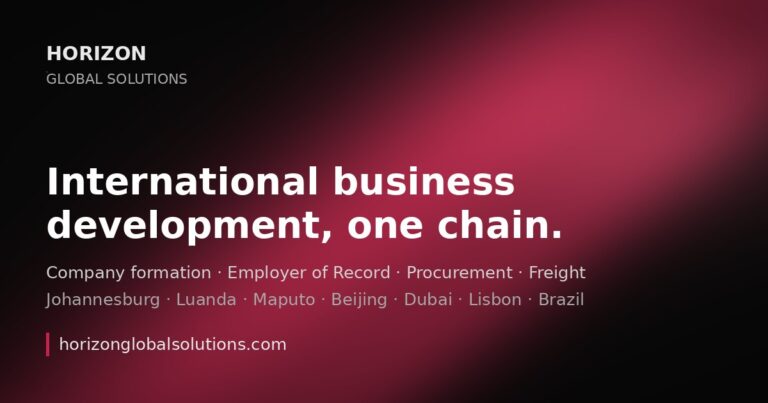 Company Formation, EOR, Procurement & Freight | Horizon photo