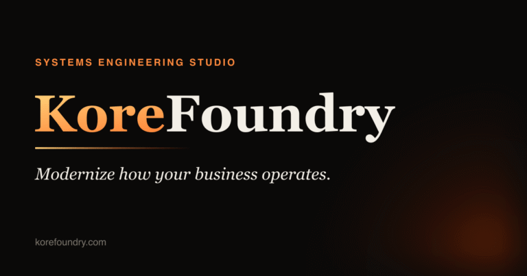KoreFoundry | Modernize how your business operates photo