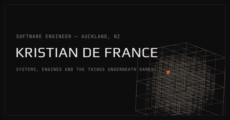 Kristian de France — Software Engineer, Auckland NZ photo