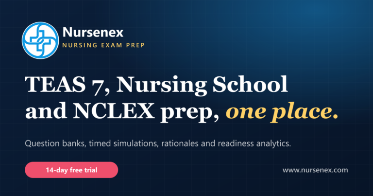 TEAS 7, Nursing School, and NCLEX Prep in One Place | Nursenex photo