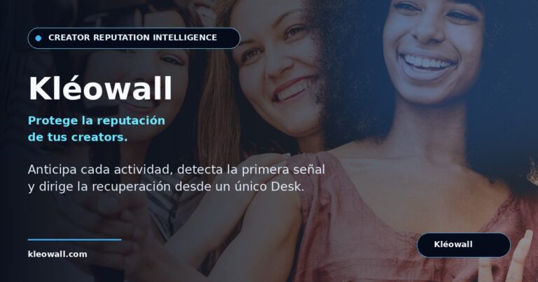 Kléowall · Creator Reputation Intelligence photo
