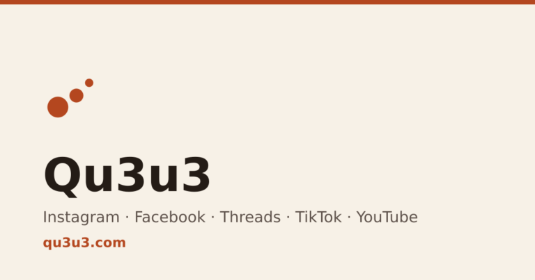 Qu3u3 — Tulis sekali, terbit di semua kanal photo