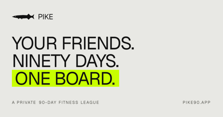 Pike · The private 90-day fitness league for friends photo
