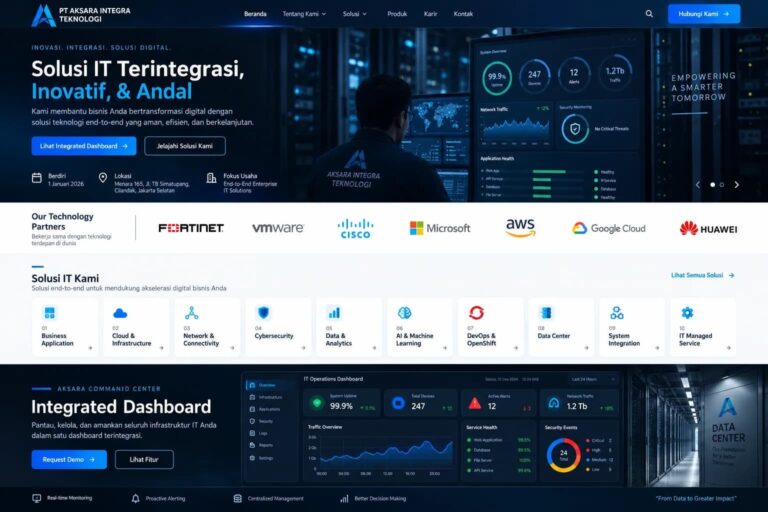 PT Aksara Integra Teknologi | Solusi IT Terintegrasi