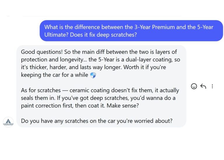 Aurvon AI — Intelligent Receptionist for Auto Detailing Shops