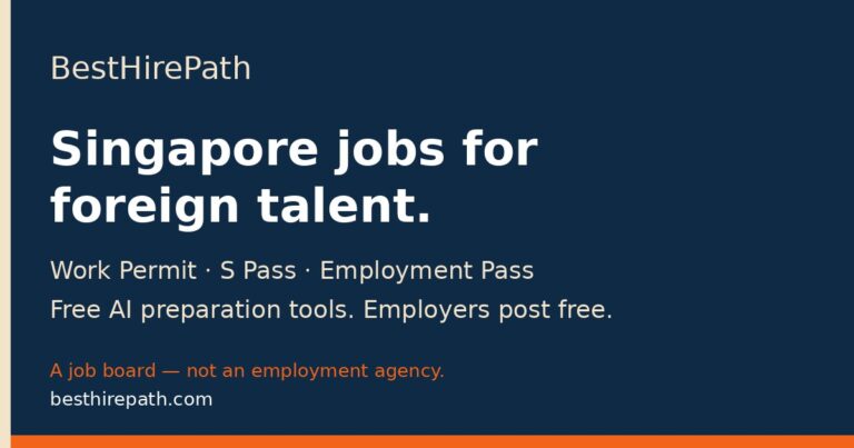 BestHirePath — Your Journey to Singapore Starts Here
