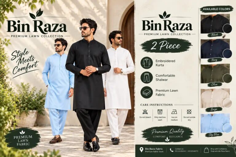 Bin Raza Fabric