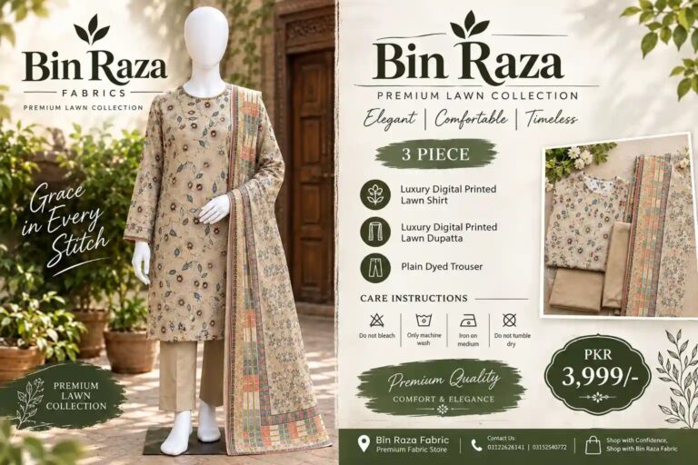 Bin Raza Fabric
