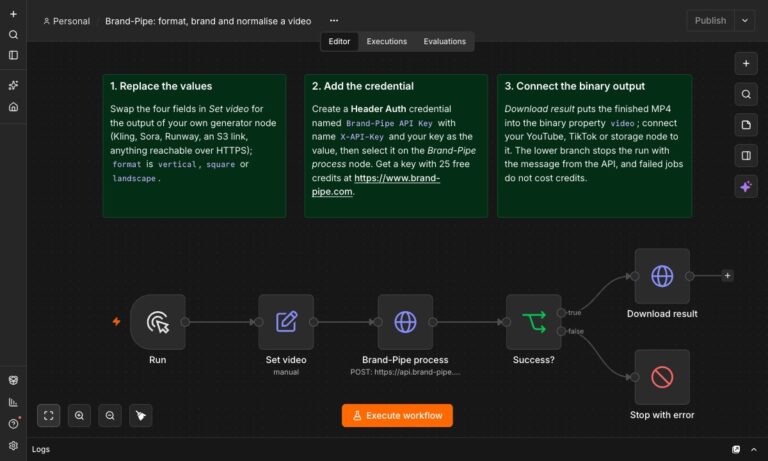 Brand-Pipe — platform-ready AI video in one API call