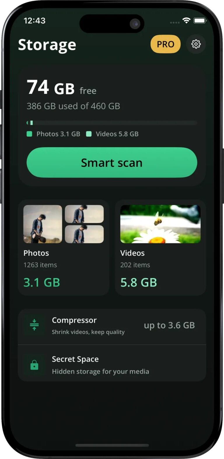 EasyClear — free up iPhone storage without deleting the photos you love