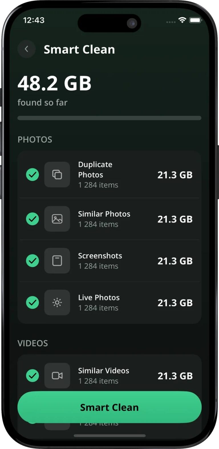 EasyClear — free up iPhone storage without deleting the photos you love
