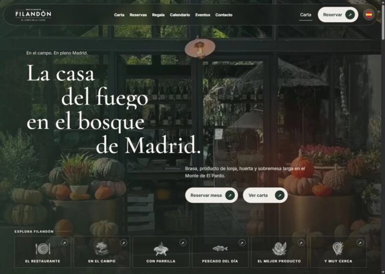 gcaballero — Estudio web especializado en restaurantes
