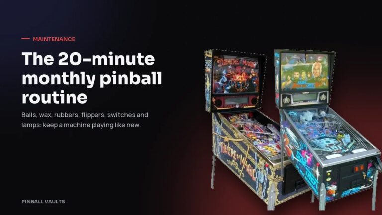 Pinballvauls – Premium pinball machines, arcade cabinets and parts.