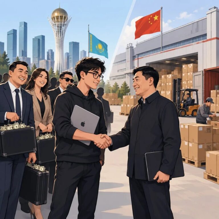 Qazentra｜面向中国制造商与出口企业的哈萨克斯坦及中亚本地化数字销售体系