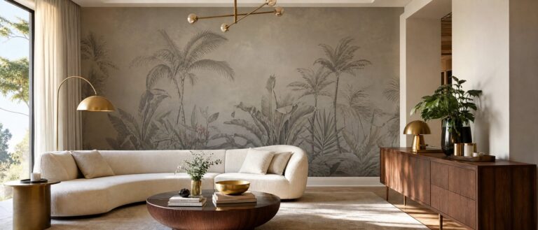 Signature Pattern Design | Premium Wallpaper Installation