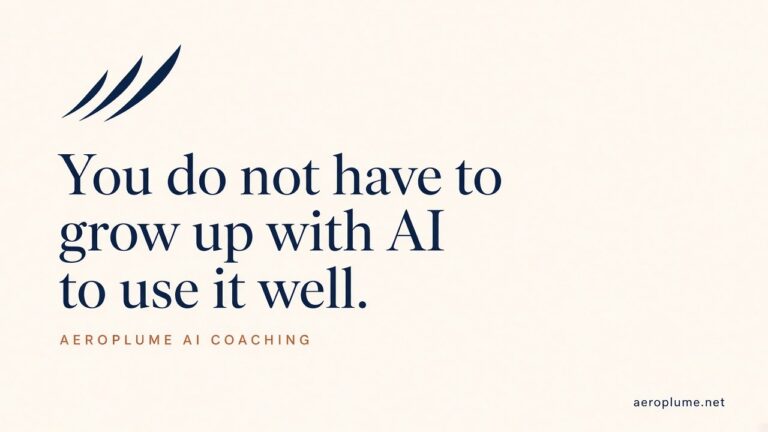 Aeroplume AI Coaching