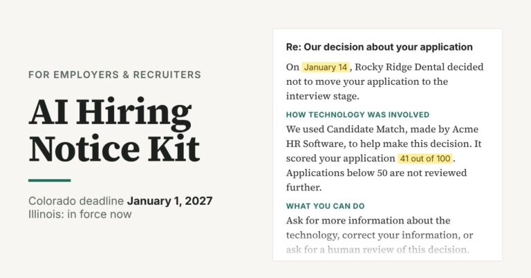 AI Hiring Notice Kit