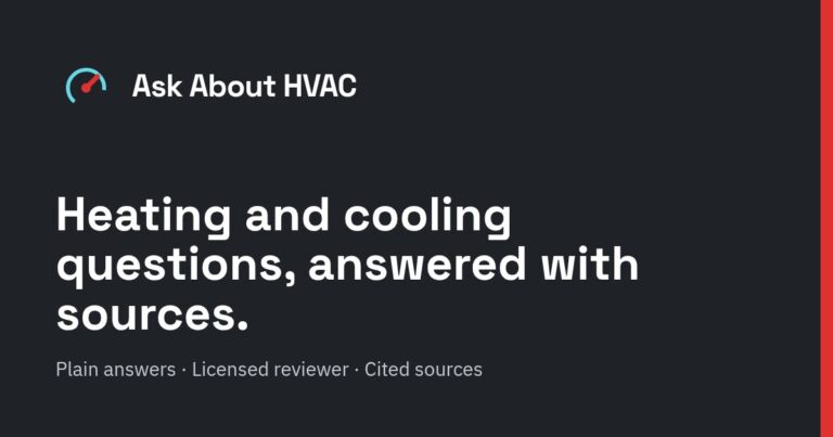 Ask About HVAC
