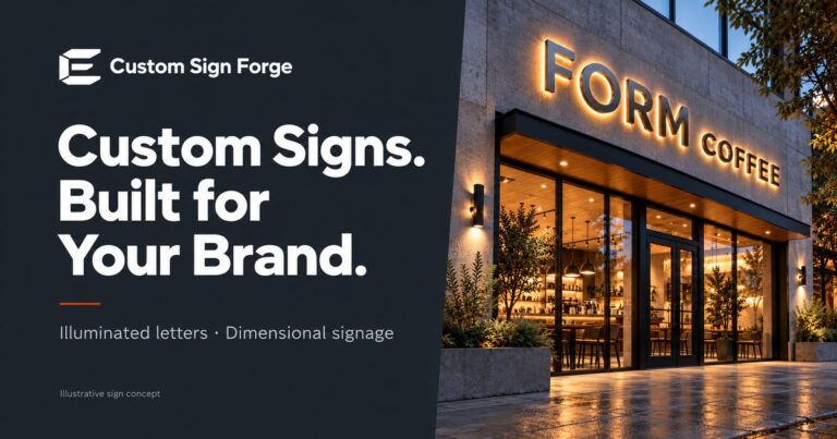 Custom Sign Forge