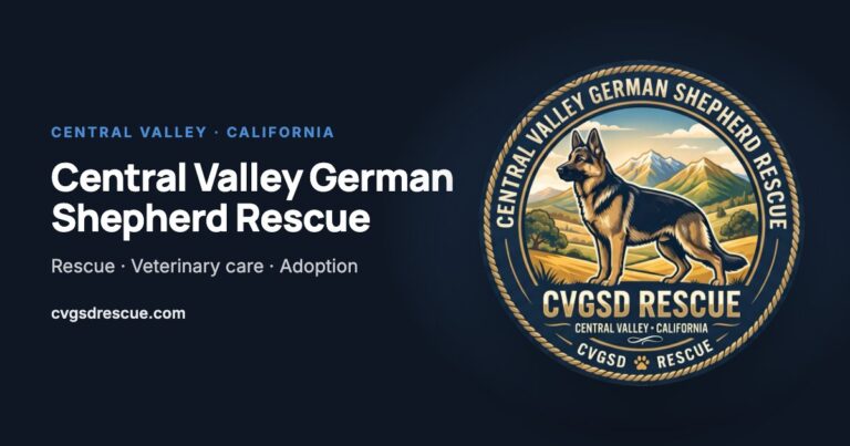 Central Valley German Shepherd Rescue