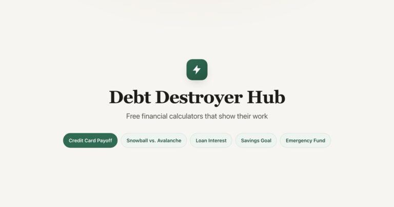 Debt Destroyer Hub