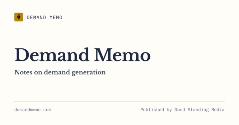 Demand Memo