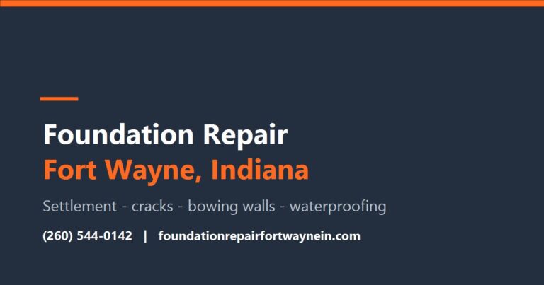 Foundation Repair Fort Wayne
