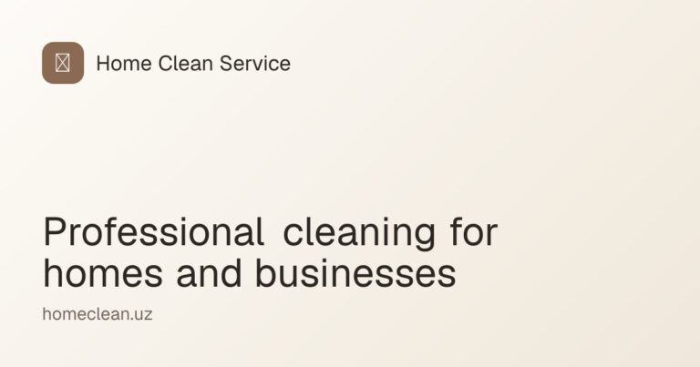 Home Clean Service