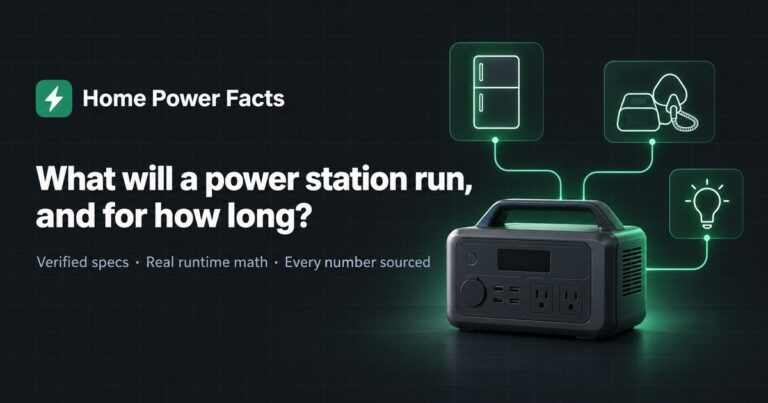 Home Power Facts