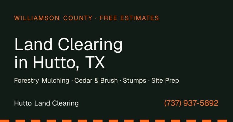 Hutto Land Clearing