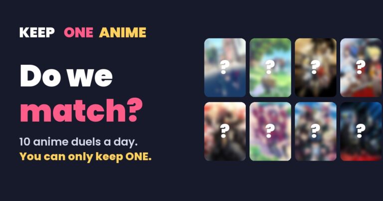 Keep One Anime