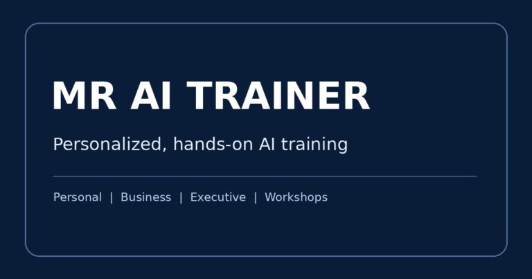 MR AI Trainer