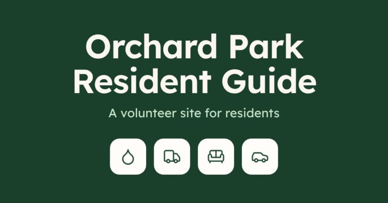 Orchard Park Resident Guide