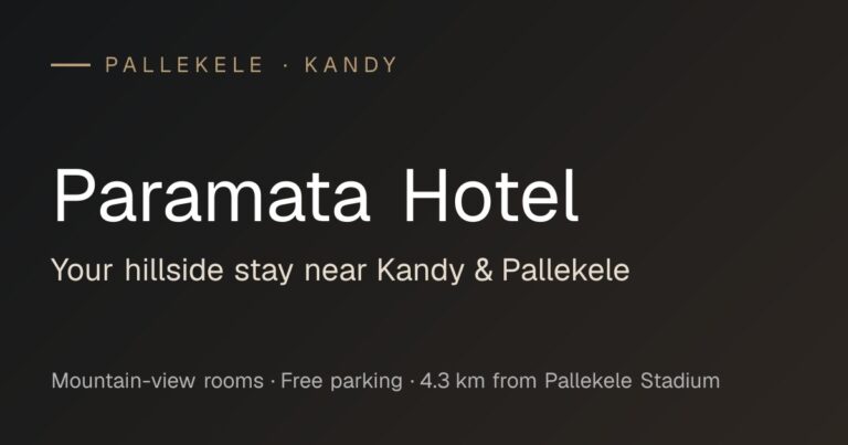 Paramata Hotel