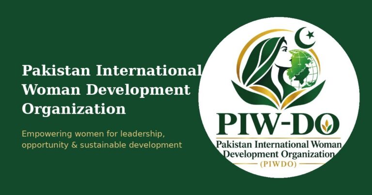 PIWDO (Pakistan International Woman Development Organization)