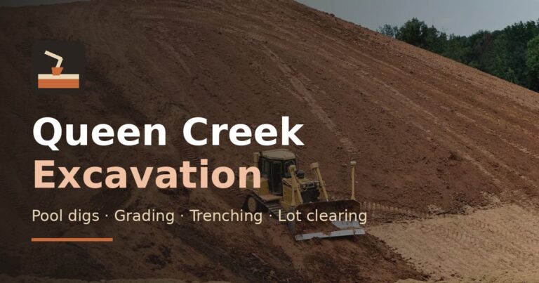 Queen Creek Excavation