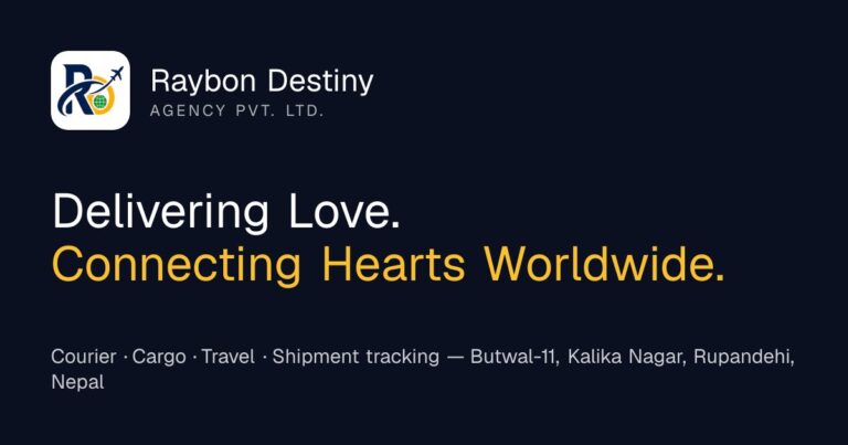 Raybon Destiny Agency Pvt. Ltd.