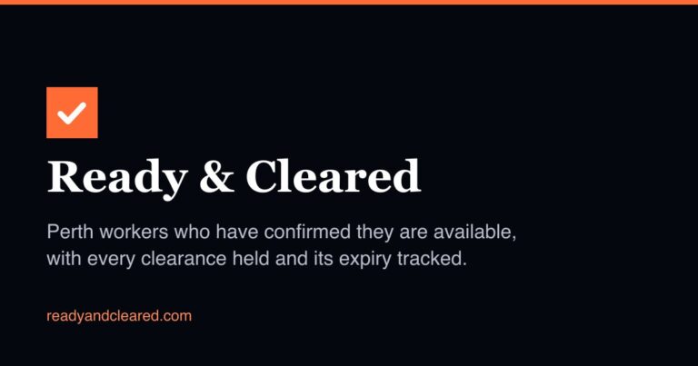 Ready & Cleared