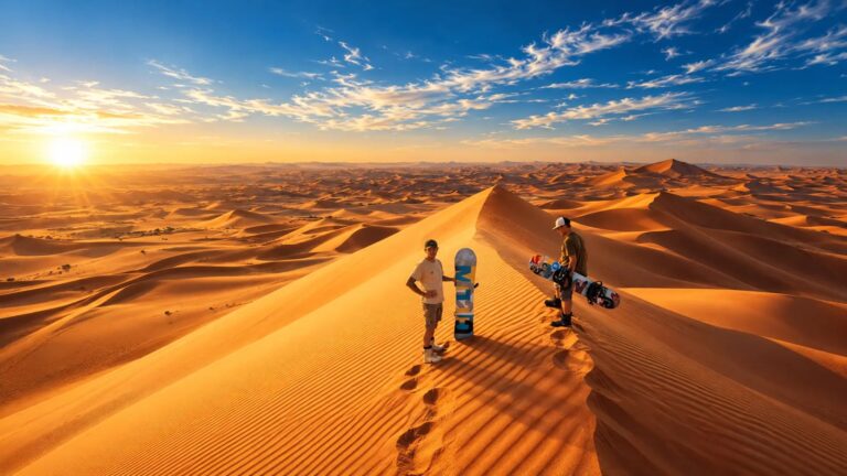 Sandboarding Morocco