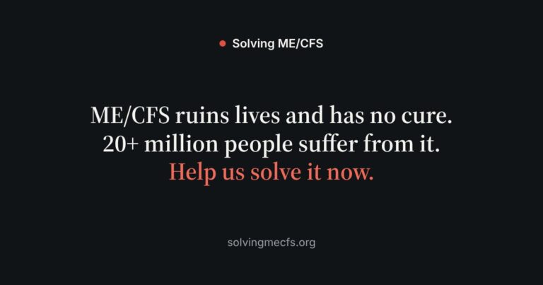 Solving ME/CFS