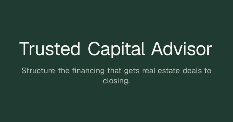 Trusted Capital Advisor